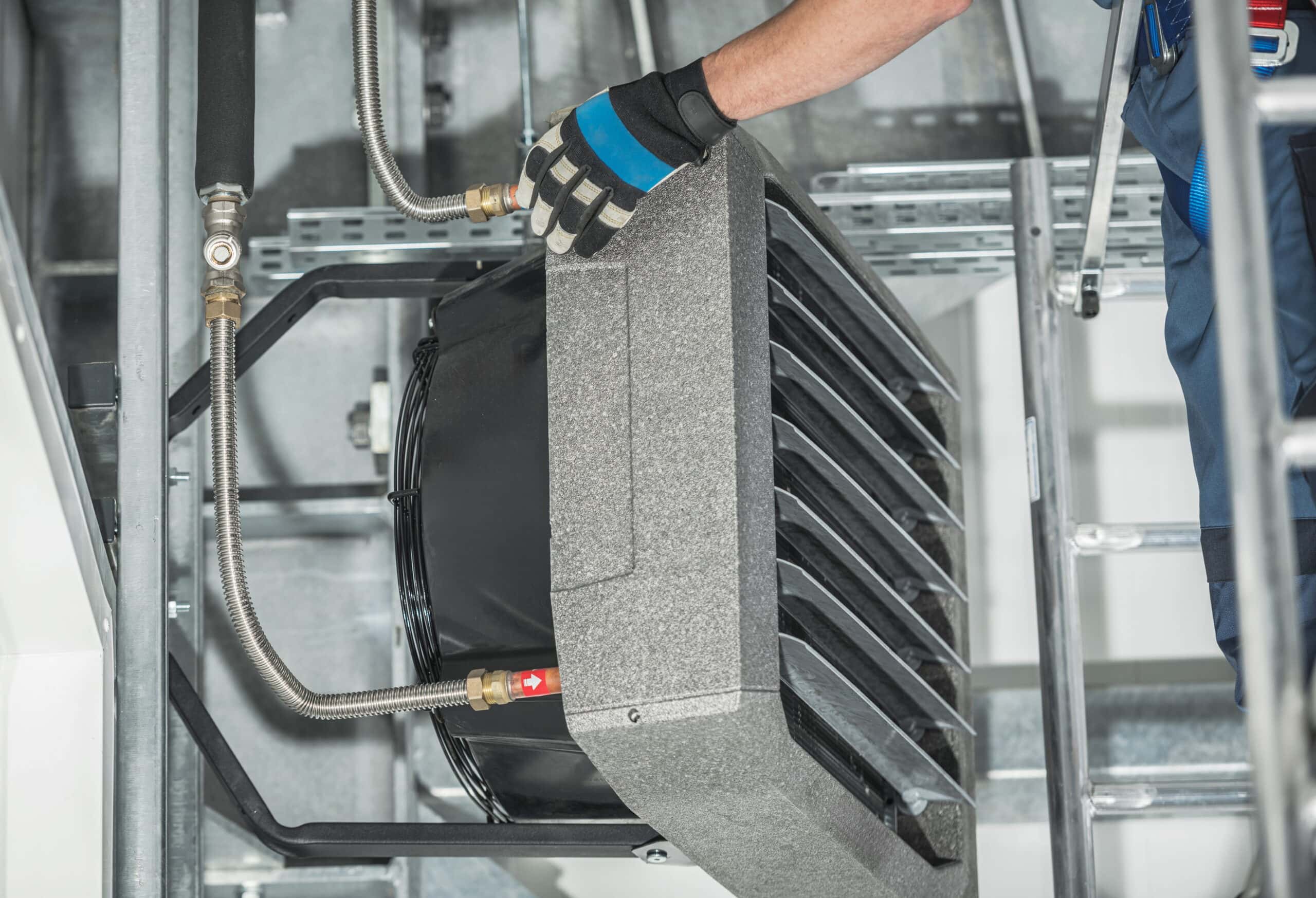 Wortham AC - Mechanical Installation of Heating Unit