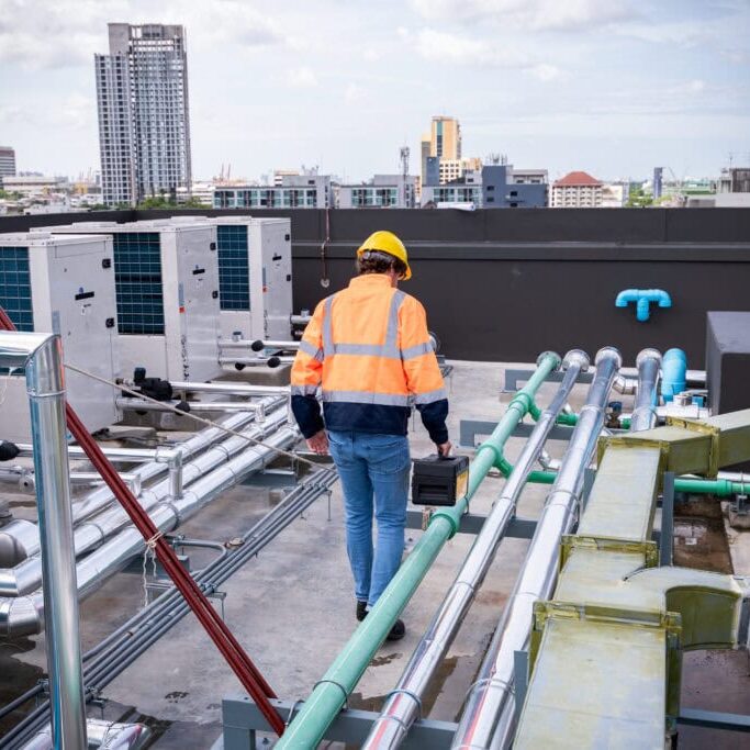 Wortham Air Conditioning - Industrial HVAC Project-Under Inspection