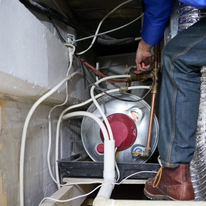 Wortham Air Conditioning Fairfield Mexia Teague - Maintenance on Water Heater