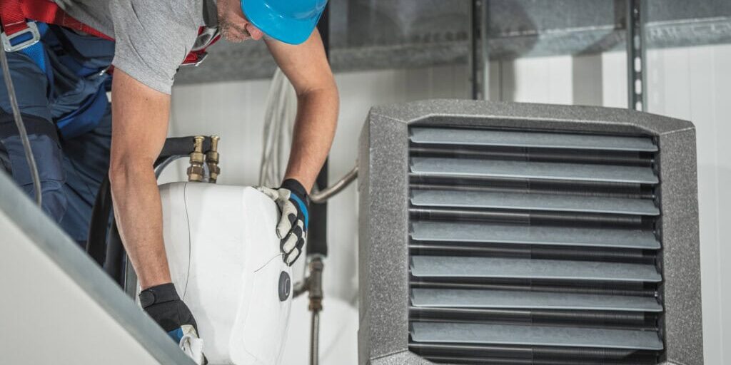 Wortham Air Conditioning - Freestone Limestone Co - Industrial Heating Unit